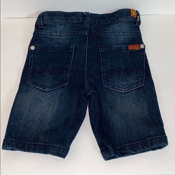 7 Seven For All Mankind 4T Jean Shorts - Picture 7 of 11